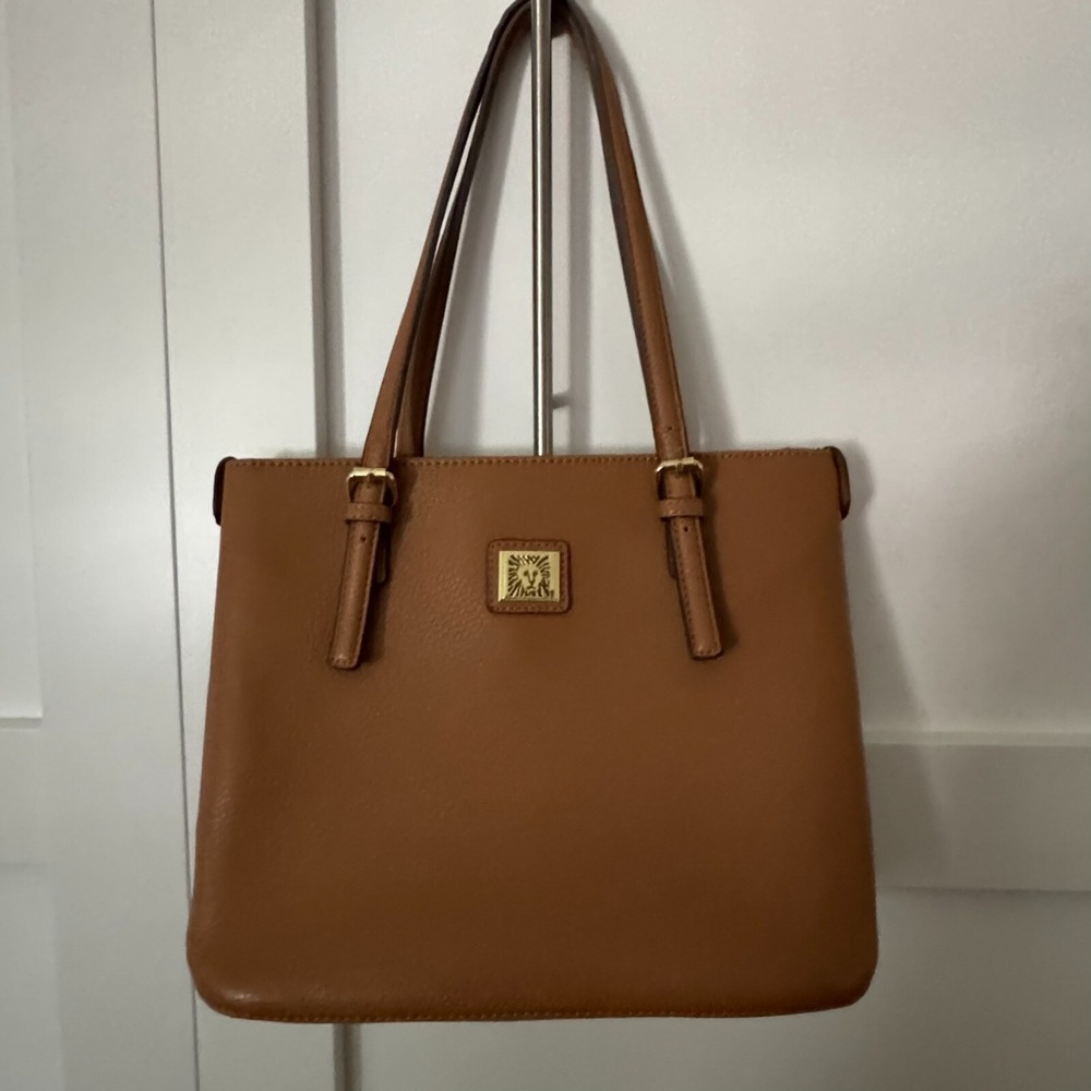Anne Klein Shoulder Bag Purse‎ Tan